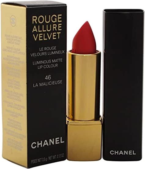 malicieuse chanel|Chanel Rouge Allure Velvet Luminous Matte Lip Colour, 46 La .